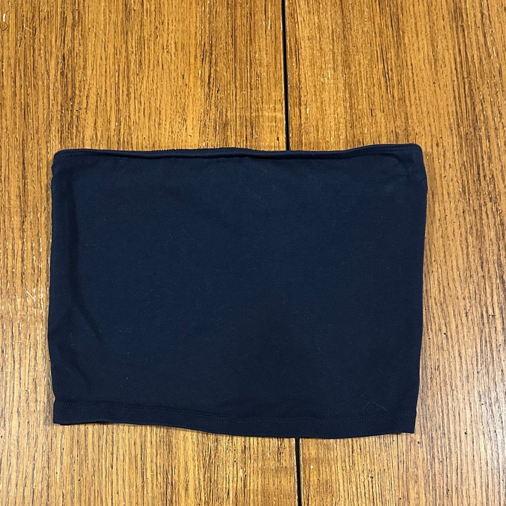 ASOS DESIGN Navy Blue Tube Top